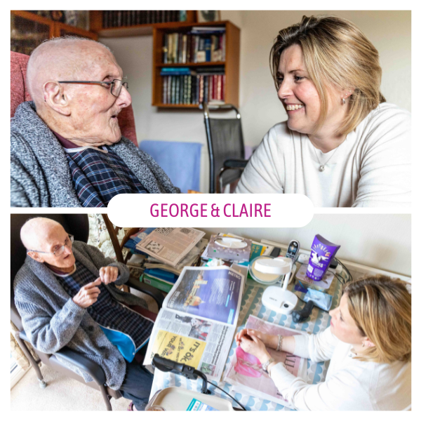 George & Claire friendship